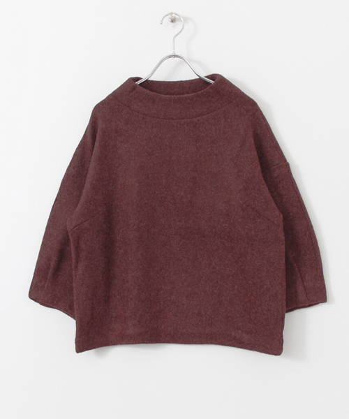 KBF（ケイビーエフ）の「KBF ハイネックソフトカットソー（Tシャツ/カットソー・レディース・ボルドー/チャコールグレー/グレー/イエロー・ONE）」の10枚目の写真