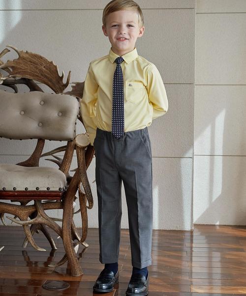 green label relaxing(グリーンレーベルリラクシング)の「■■■【KIDS】TW パンツ ◆(スーツパンツ・キッズ・グレー/ネイビー・115cm/125cm/105cm)」の6枚目の写真