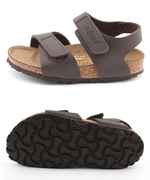 こども ビームス（コドモビームス）の「Papillio / BARI (15～21cm)（サンダル・キッズ・ブラック/ブラウン・24(15cm）/25(16)/26(16.5)/27(17)/28(18)/29(18.5)/30(19)/31(20)/32(20.5)/33(21)/34(22)）」の3枚目の写真