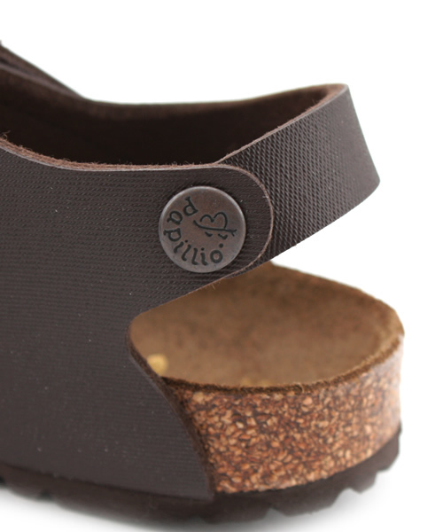 こども ビームス（コドモビームス）の「Papillio / BARI (15～21cm)（サンダル・キッズ・ブラック/ブラウン・24(15cm）/25(16)/26(16.5)/27(17)/28(18)/29(18.5)/30(19)/31(20)/32(20.5)/33(21)/34(22)）」の8枚目の写真