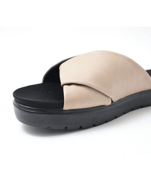 titivate（ティティベイト）の「ｸﾛｽ結びﾌﾗｯﾄｻﾝﾀﾞﾙ（サンダル・レディース・グレー/ホワイト/グリーン/ブラック/ベージュ/ネイビー・LL/L/M/S）」の14枚目の写真