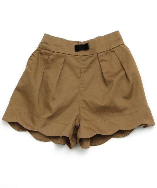 apres les cours（アプレレクール）の「スカラップキュロットパンツ ショート丈（その他パンツ・キッズ・カーキ/レッド/ネイビー/ベージュ・140/80/90/100/130/110/120）」の18枚目の写真