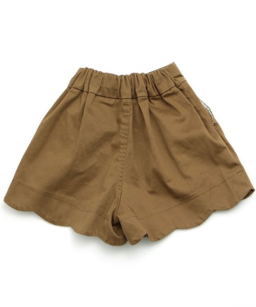 apres les cours（アプレレクール）の「スカラップキュロットパンツ ショート丈（その他パンツ・キッズ・カーキ/レッド/ネイビー/ベージュ・140/80/90/100/130/110/120）」の10枚目の写真