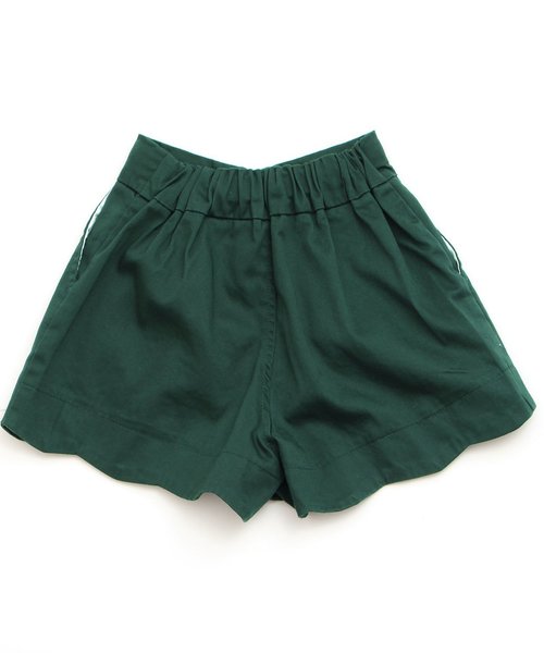 apres les cours（アプレレクール）の「スカラップキュロットパンツ ショート丈（その他パンツ・キッズ・カーキ/レッド/ネイビー/ベージュ・140/80/90/100/130/110/120）」の11枚目の写真