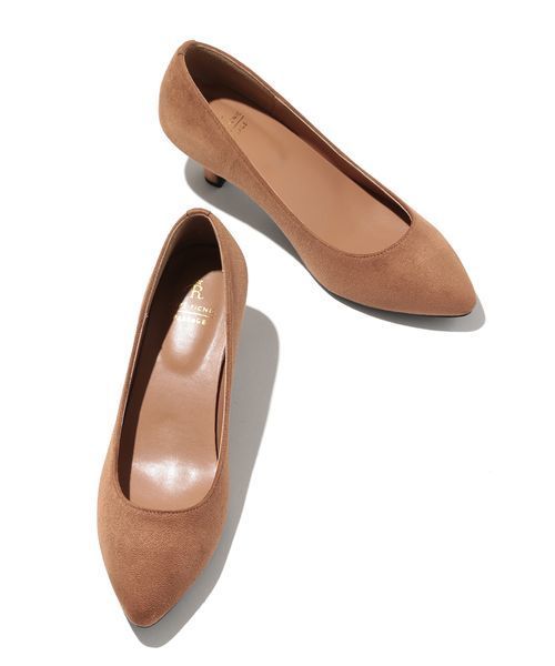 ROPE' PICNIC（ロペピクニック）の「【WEB.一部店舗限定35,40サイズ】ポインテッドトゥプレーンパンプス（パンプス・レディース・グレー/ネイビー/ピンク系その他2/ブラック/ワイン/グリーン系その他/キャメル・40/35/39/38/36/37）」の5枚目の写真