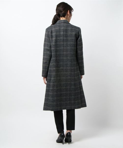 RAY CASSIN（レイカズン）の「ロングダブルチェスターコート（チェスターコート・レディース・ネイビー/グレー/キャメル・FREE）」の11枚目の写真
