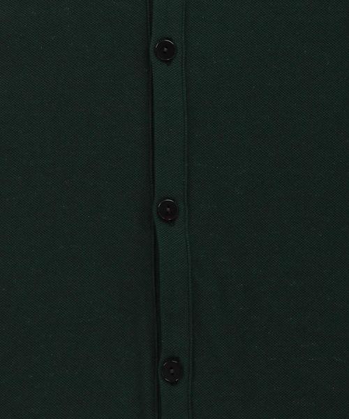 tsuki.s（ツキドットエス）の「＜tsuki.s（ツキドットエス）＞ キリカエ ヘンリー LS（カーディガン/ボレロ・メンズ・ブラック/ネイビー・SMALL/LARGE/MEDIUM）」の6枚目の写真