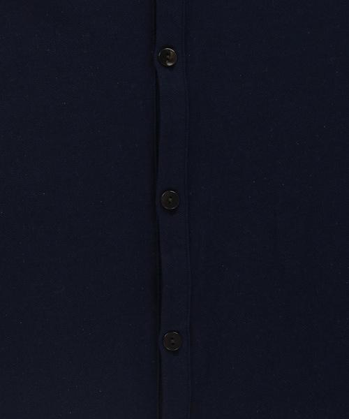 tsuki.s（ツキドットエス）の「＜tsuki.s（ツキドットエス）＞ キリカエ ヘンリー LS（カーディガン/ボレロ・メンズ・ブラック/ネイビー・SMALL/LARGE/MEDIUM）」の10枚目の写真