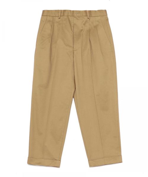 SCYE BASICS(サイベーシックス)の「<SCYE BASICS(サイベーシックス)> 2P TAPERECHINO(チノパンツ・メンズ・ダークグレー/ベージュ・36/38/40)」の7枚目の写真