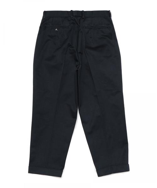 SCYE BASICS(サイベーシックス)の「<SCYE BASICS(サイベーシックス)> 2P TAPERECHINO(チノパンツ・メンズ・ダークグレー/ベージュ・36/38/40)」の11枚目の写真