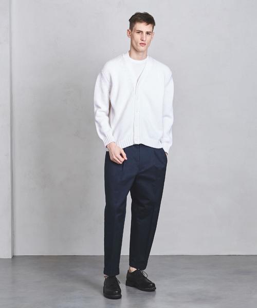 SCYE BASICS(サイベーシックス)の「<SCYE BASICS(サイベーシックス)> 2P TAPERECHINO(チノパンツ・メンズ・ダークグレー/ベージュ・36/38/40)」の9枚目の写真