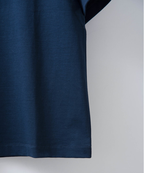 FACTOTUM（ファクトタム）の「【FACTOTUM】オーバーサイズハーフスリーブTシャツ（Tシャツ/カットソー・メンズ・ホワイト/ブラック/ネイビー・44/46/48）」の5枚目の写真