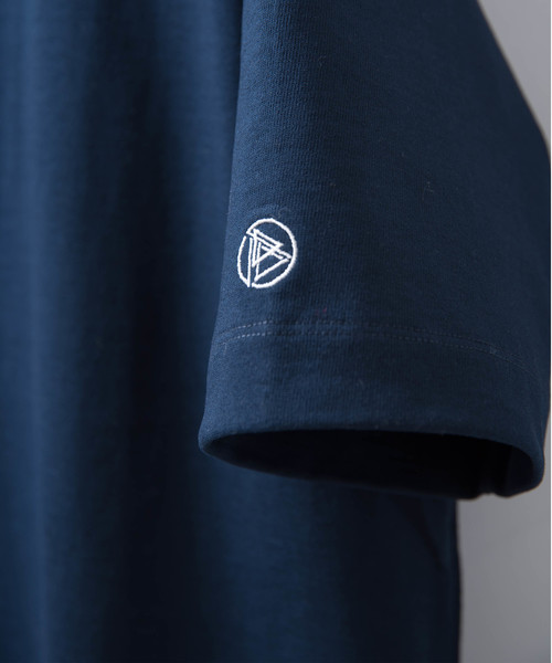 FACTOTUM（ファクトタム）の「【FACTOTUM】オーバーサイズハーフスリーブTシャツ（Tシャツ/カットソー・メンズ・ホワイト/ブラック/ネイビー・44/46/48）」の4枚目の写真