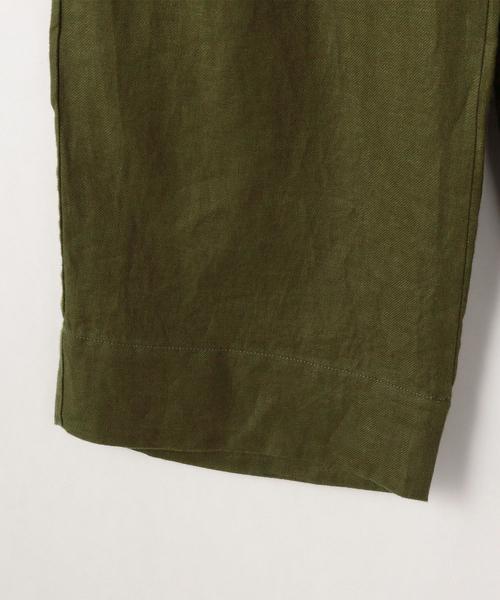 coen（コーエン）の「フレンチリネンツイルパンツⅠ(XL⇒WEB限定)（その他パンツ・レディース・ベージュ/カーキ/ネイビー・SMALL/MEDIUM/X-LARGE/LARGE）」の8枚目の写真