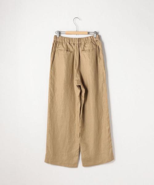 coen（コーエン）の「フレンチリネンツイルパンツⅠ(XL⇒WEB限定)（その他パンツ・レディース・ベージュ/カーキ/ネイビー・SMALL/MEDIUM/X-LARGE/LARGE）」の22枚目の写真