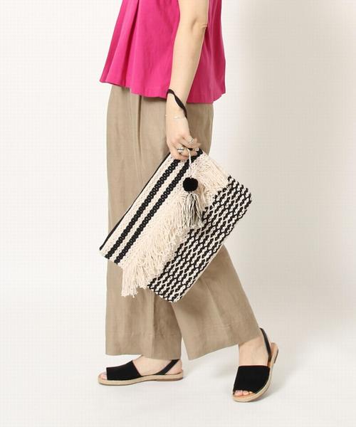 coen（コーエン）の「フレンチリネンツイルパンツⅠ(XL⇒WEB限定)（その他パンツ・レディース・ベージュ/カーキ/ネイビー・SMALL/MEDIUM/X-LARGE/LARGE）」の16枚目の写真