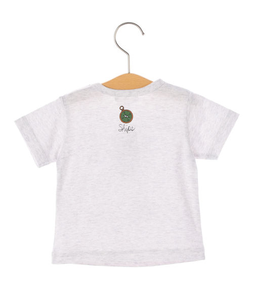 SHIPS（シップス）の「SHIPS KIDS:クライミング プリント TEE(80～90cm)（Tシャツ/カットソー・キッズ・グレー/ブルー・80/90）」の3枚目の写真