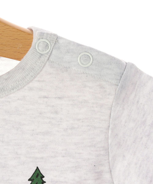 SHIPS（シップス）の「SHIPS KIDS:クライミング プリント TEE(80～90cm)（Tシャツ/カットソー・キッズ・グレー/ブルー・80/90）」の7枚目の写真