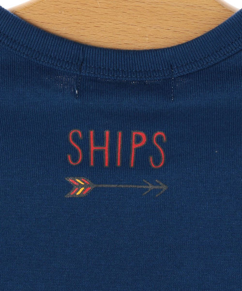 SHIPS（シップス）の「SHIPS KIDS:クライミング プリント TEE(80～90cm)（Tシャツ/カットソー・キッズ・グレー/ブルー・80/90）」の10枚目の写真