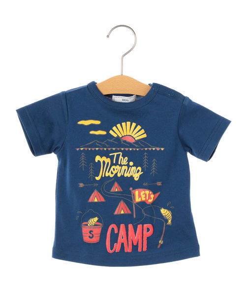 SHIPS（シップス）の「SHIPS KIDS:クライミング プリント TEE(80～90cm)（Tシャツ/カットソー・キッズ・グレー/ブルー・80/90）」の13枚目の写真