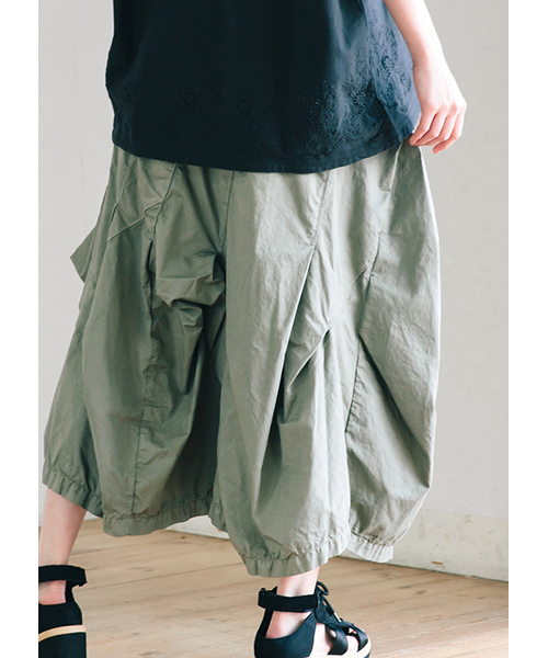 mercibeaucoup,（メルシーボークー）の「Ｂ：かるツイル（Ｓ）（スカート・レディース・ブラック/カーキ/ブルー・01）」の22枚目の写真