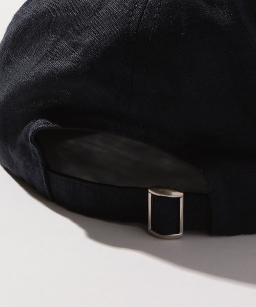 BEAUTY&YOUTH UNITED ARROWS（ビューティーアンドユースユナイテッドアローズ）の「BY リネン ベースボール キャップ ◆（キャップ・メンズ・ブラック/ベージュ/ネイビー/ケリー・FREE）」の9枚目の写真