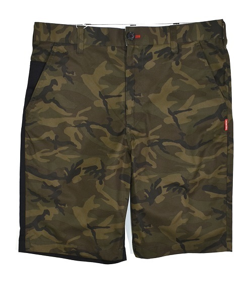 DOUBLE STEAL(ダブルスティール)の「Asymmetry ハーフパンツ(その他パンツ・メンズ・ブラック/オリーブ/カモフラージュ・MEDIUM/LARGE/X-LARGE)」の3枚目の写真