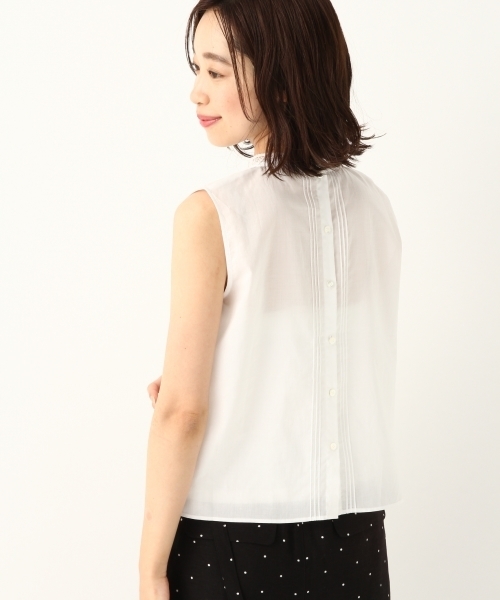 A part by（アパートバイ）の「CハシゴレースNSブラウス 796023（シャツ/ブラウス・レディース・ホワイト/ブラック/ブラウン・FREE）」の7枚目の写真