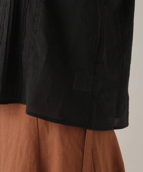 A part by（アパートバイ）の「CハシゴレースNSブラウス 796023（シャツ/ブラウス・レディース・ホワイト/ブラック/ブラウン・FREE）」の13枚目の写真