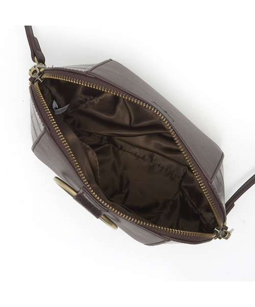 Ungrid（アングリッド）の「【Ungrid】クロコミックスリングミニBAG（ショルダーバッグ・レディース・アイボリー/キャメル/ブラック/ダークブラウン・FREE）」の10枚目の写真