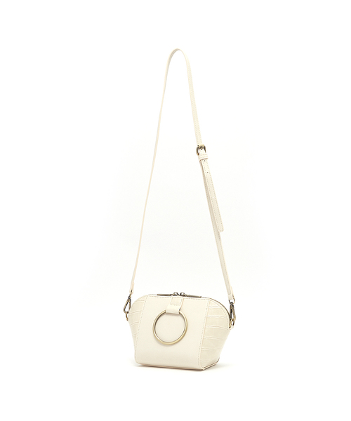 Ungrid（アングリッド）の「【Ungrid】クロコミックスリングミニBAG（ショルダーバッグ・レディース・アイボリー/キャメル/ブラック/ダークブラウン・FREE）」の17枚目の写真