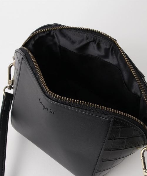 Ungrid（アングリッド）の「【Ungrid】クロコミックスリングミニBAG（ショルダーバッグ・レディース・アイボリー/キャメル/ブラック/ダークブラウン・FREE）」の7枚目の写真