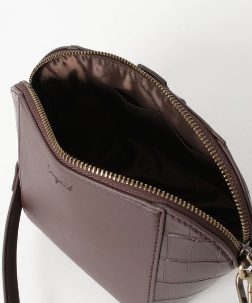 Ungrid（アングリッド）の「【Ungrid】クロコミックスリングミニBAG（ショルダーバッグ・レディース・アイボリー/キャメル/ブラック/ダークブラウン・FREE）」の8枚目の写真