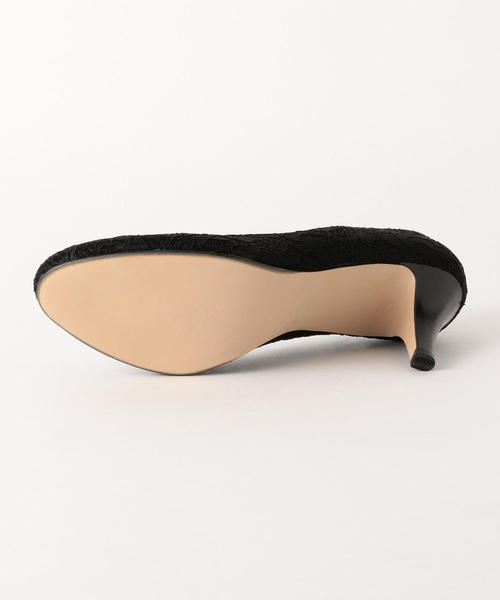 THE STATION STORE（ザ ステーション ストア）の「＜closet story＞ レース ラウンドトゥ パンプス70（パンプス・レディース・ブラック・24.5cm/24cm/23.5cm/23cm）」の2枚目の写真