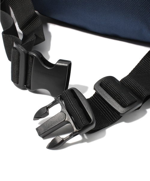 チチカカ(チチカカ)の「ペルーテープバイカラーボディーバッグ(ボディバッグ/ウエストポーチ・レディース・ブルー/オレンジ/ブラック・FREE)」の8枚目の写真