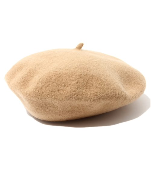 SHIPS KIDS（シップスキッズ）の「BAKARRA:ベレー帽（ハンチング/ベレー帽・キッズ・グレー/キャメル/ネイビー/パープル・ONE SIZE）」の4枚目の写真