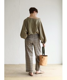 TODAYFUL（トゥデイフル）の「リネンドルマンブラウス（シャツ