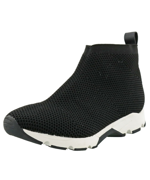 cava cava（サヴァサヴァ）の「〈cava cava (サヴァサヴァ)〉　ソックススニーカー　7200047（スニーカー・レディース・ブラック・L/S/LL/M）」の4枚目の写真