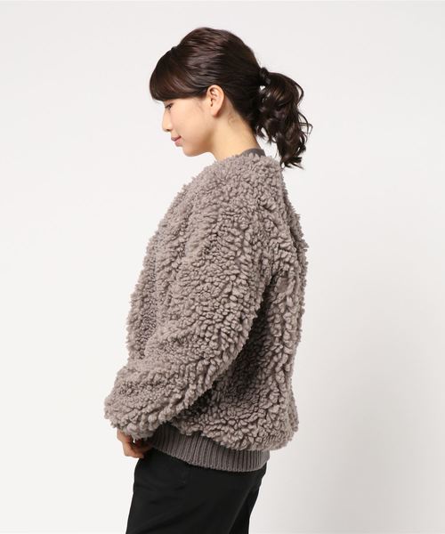 セール】ループボアカーディガン（カーディガン/ボレロ）｜ADAM ET