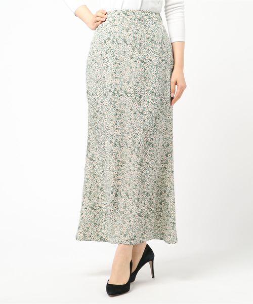 flower(フラワー)の「フラワースウィンギングスカート(スカート・レディース・グリーン/ネイビー・FREE)」の6枚目の写真