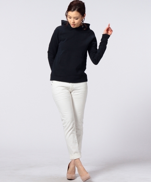 UNITED ARROWS（ユナイテッドアローズ）の「SFL パーカー-2014春夏 ◆（パーカー・レディース・ホワイト/ネイビー・フリー）」の15枚目の写真