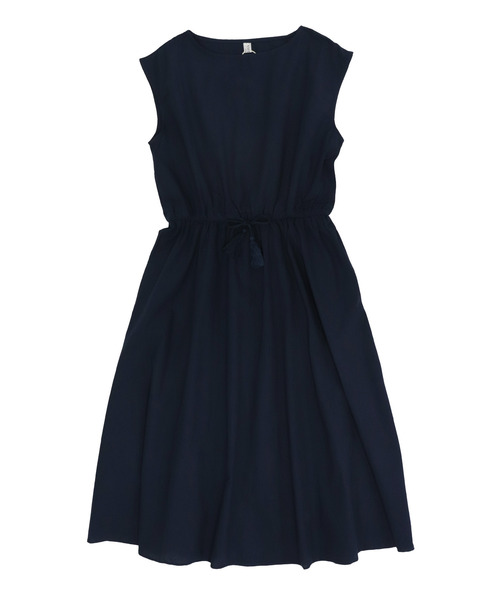 OSYAREVO(オシャレボ)の「リネンライクワンピース(ワンピース・レディース・ベージュ/ネイビー/ブラック・MEDIUM/LARGE/X-LARGE)」の3枚目の写真