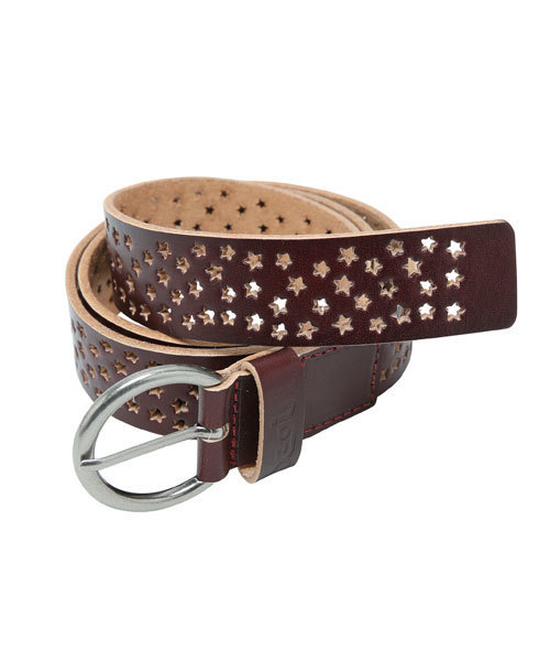 小物 STAR GIRL Belt KyotaUmeki homiesNetwork X-girl（エックスガール）の「STAR-PUNCHING BELT（ベルト
