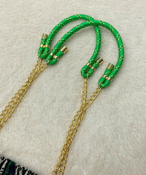 MUVEIL(ミュベール)の「【MUVEIL(ミュベール)】フィルムチェックトートバッグ MA93EBG003(トートバッグ・レディース・ブラック/ブラウン・FREE)」の3枚目の写真