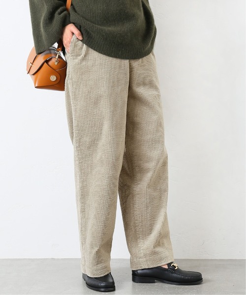 JOURNAL STANDARD relume（ジャーナルスタンダード　レリューム）の「6Wストレートコールパンツ◆（その他パンツ・レディース・ホワイト/ブラック/グリーン/グレー系その他・40/38/36）」の4枚目の写真