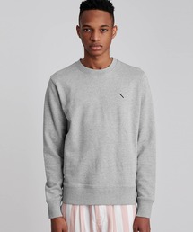 Bowery Slash Embroidered Crew
