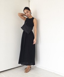 ブランド古着 Todayful トゥデイフルのワンピース ブラック 黒色系 無地 古着通販 Zozoused