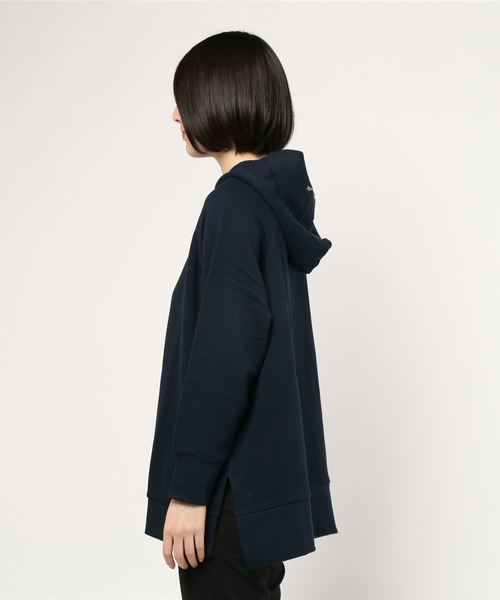 PUAL CE CIN（ピュアルセシン）の「【WEARISTA yukiさん着用】裏毛パーカープルオーバー（Tシャツ/カットソー・レディース・ホワイト/ネイビー/サックスブルー/ピンク/オートミール・FREE）」の6枚目の写真