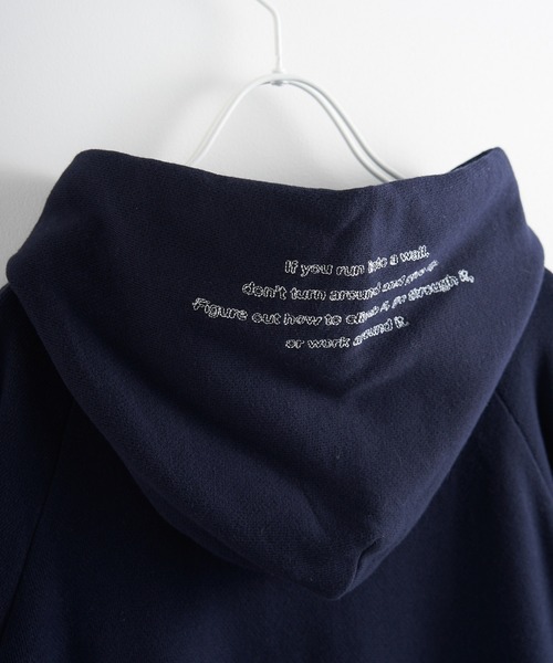PUAL CE CIN（ピュアルセシン）の「【WEARISTA yukiさん着用】裏毛パーカープルオーバー（Tシャツ/カットソー・レディース・ホワイト/ネイビー/サックスブルー/ピンク/オートミール・FREE）」の16枚目の写真