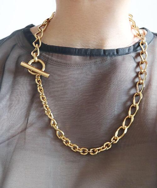 in mood（インムード）の「＜in mood（インムード）＞ COOL ネックレス†（ネックレス・レディース・シルバー/ゴールド・FREE）」の7枚目の写真